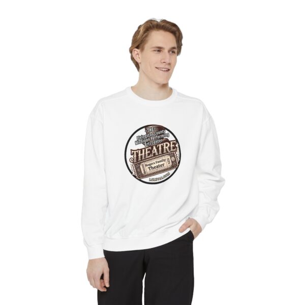 Livingston County Michigan Performing Arts Center Unisex Garment-Dyed Sweatshirt - Image 3