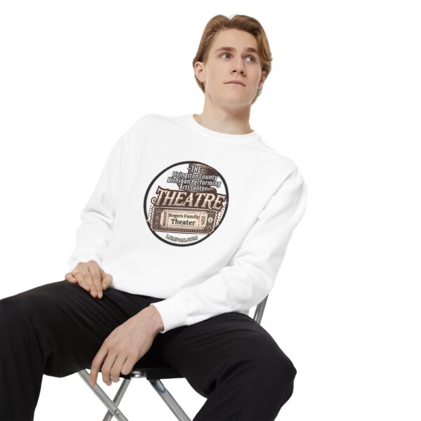 Livingston County Michigan Performing Arts Center Unisex Garment-Dyed Sweatshirt - Image 5